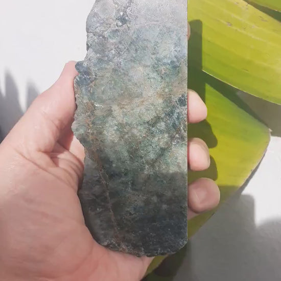 Apatite  Slab // Green apatite