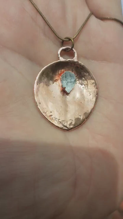 Herkimer diamond necklace