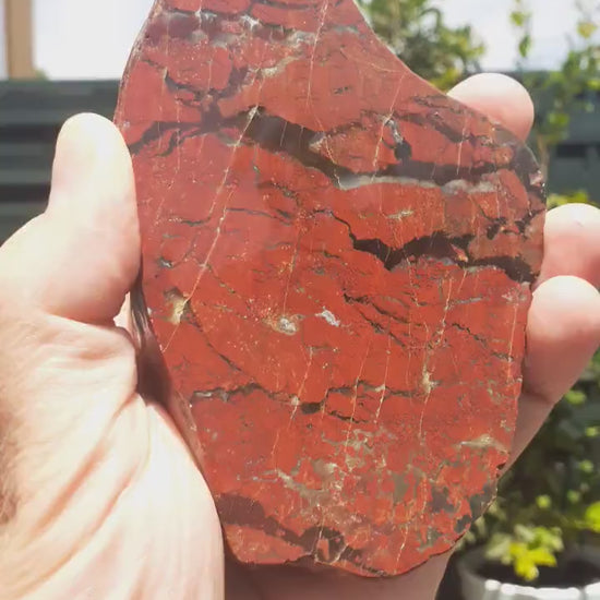 Red Jasper Slab