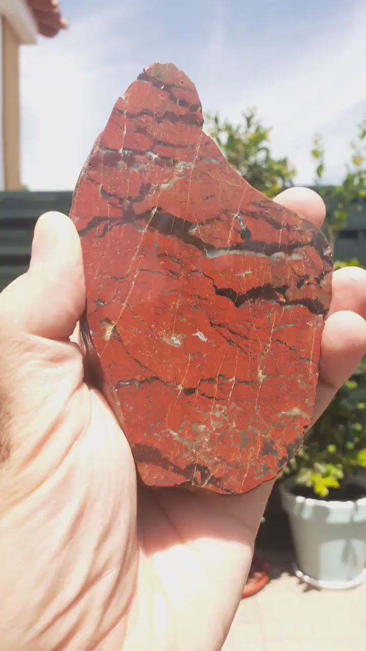 Red Jasper Slab