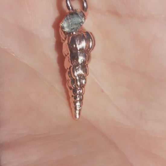 Herkimer diamond necklace // XXL Herkimer diamond necklace