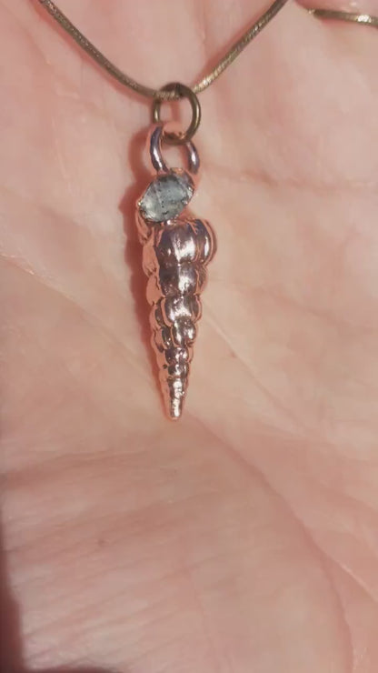 Herkimer diamond necklace // XXL Herkimer diamond necklace