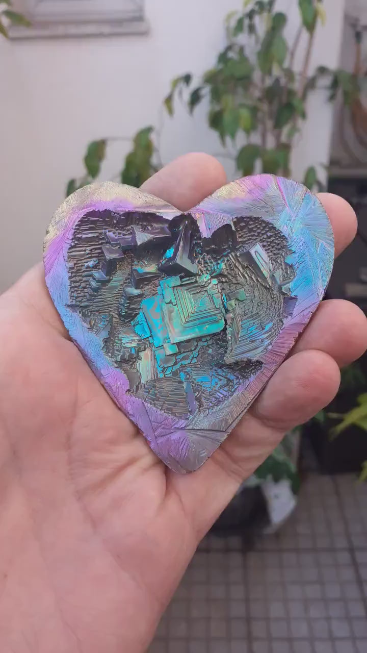 Handmade Bismuth Heart