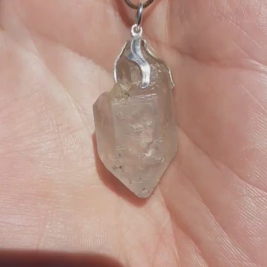 herkimer diamond necklace