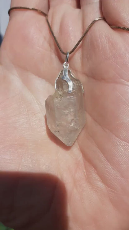 herkimer diamond necklace