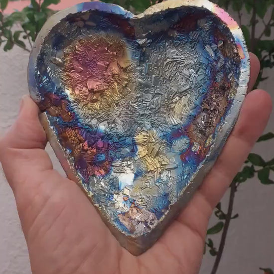 Handmade Bismuth Heart
