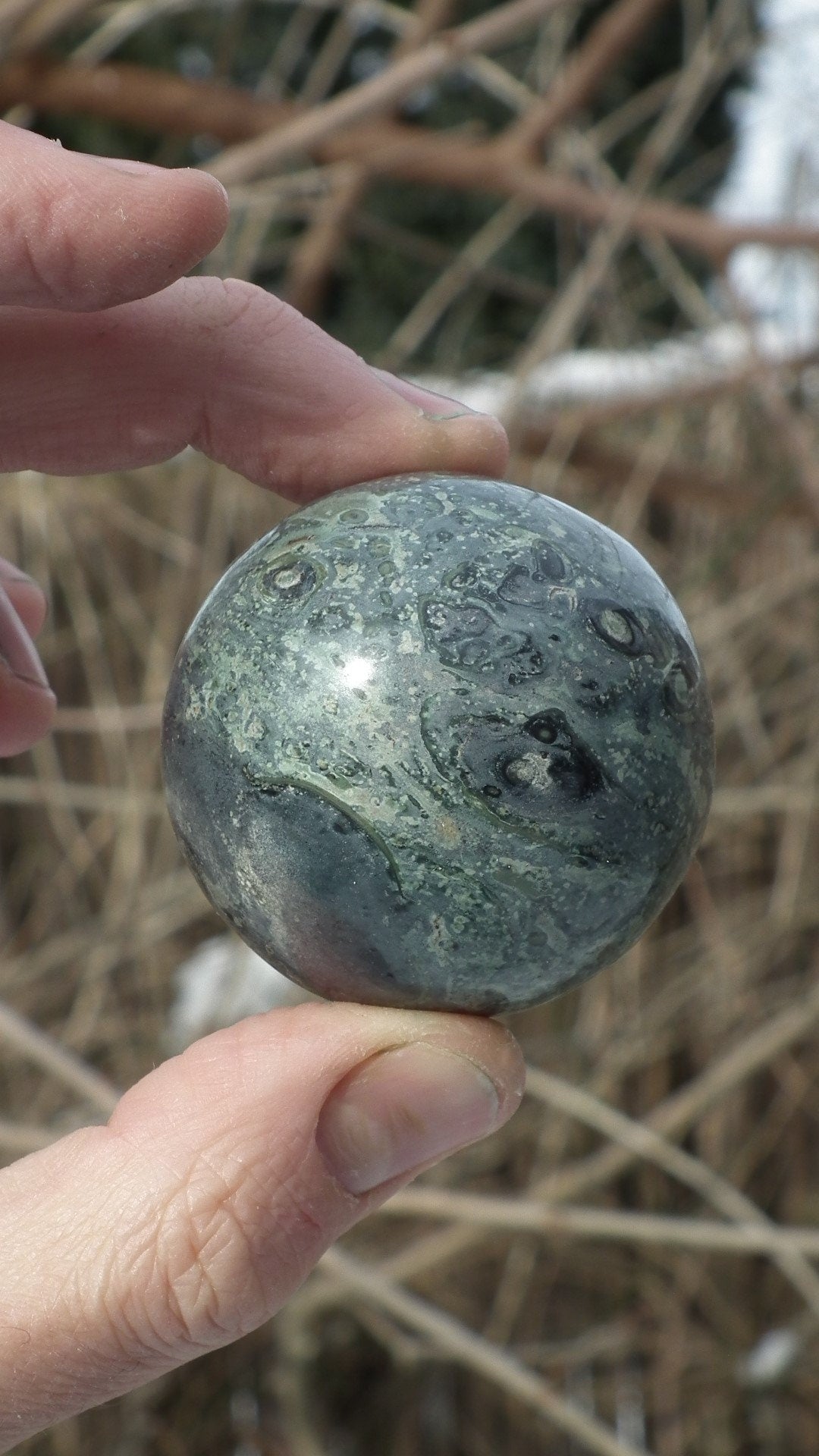 50mm Kambaba Jasper sphere