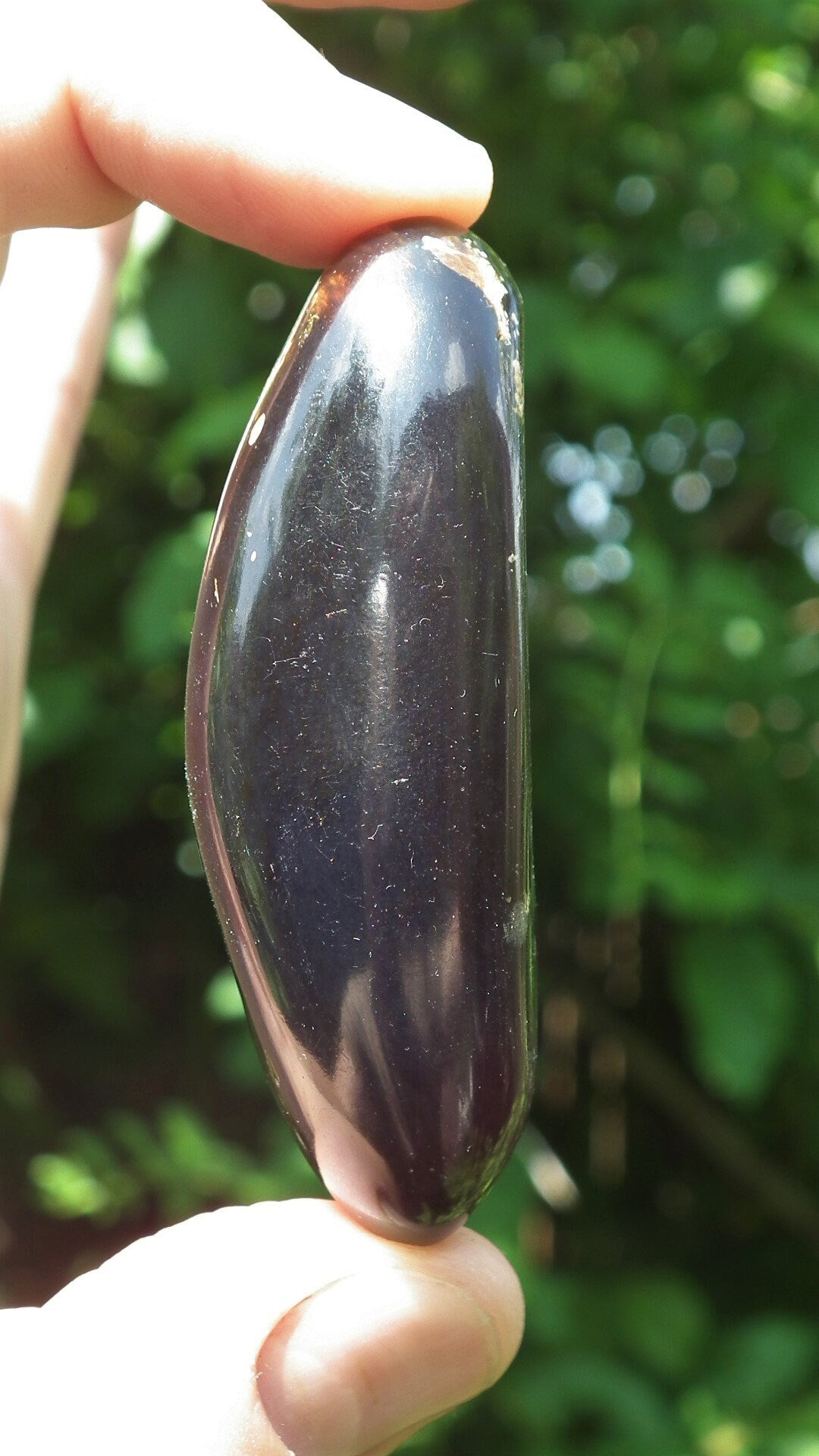 Blue sumatra Amber / Bernstein pendant