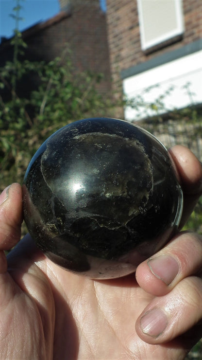 68mm Labradorite sphere from Madagaskar