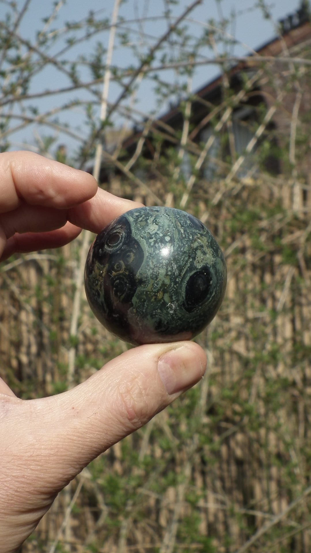 50mm Kambaba Jasper sphere