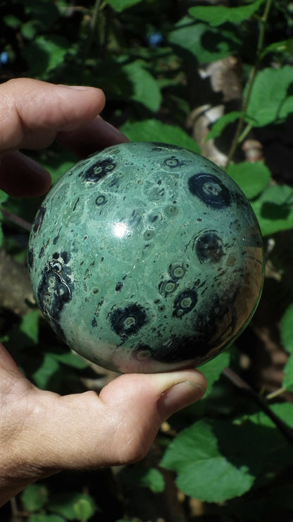 78mm Kambaba Jasper sphere