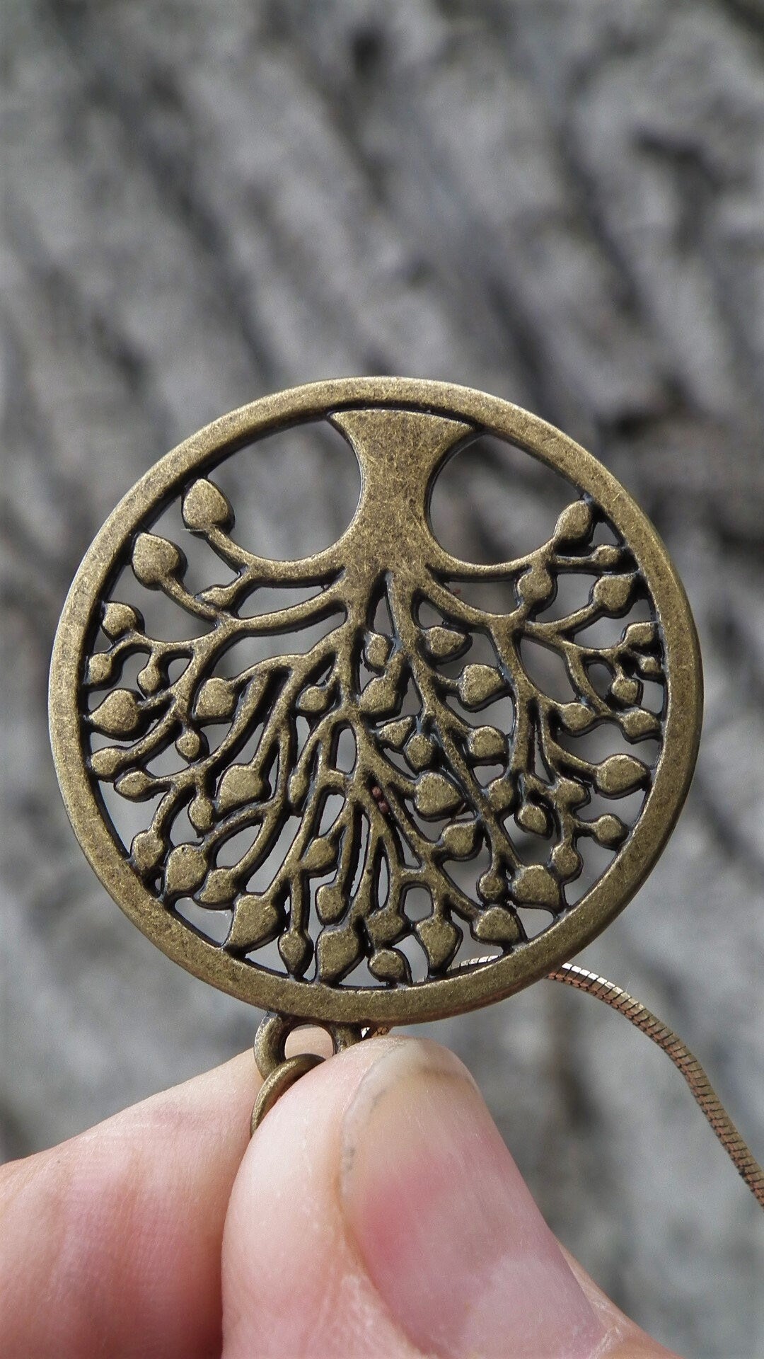 Bronze Tree of life pendant