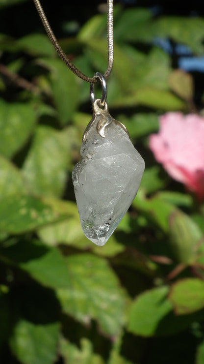 Herkimer diamond necklace