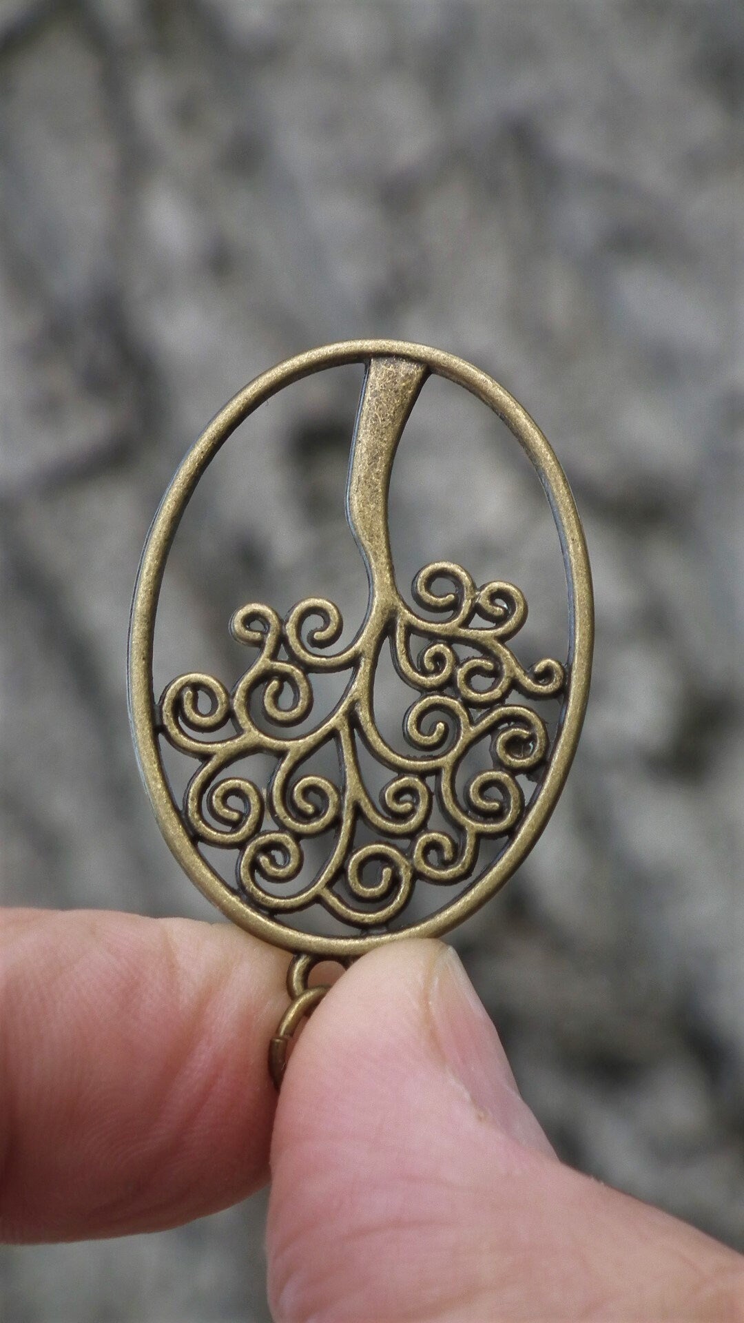 Bronze Tree of life pendant