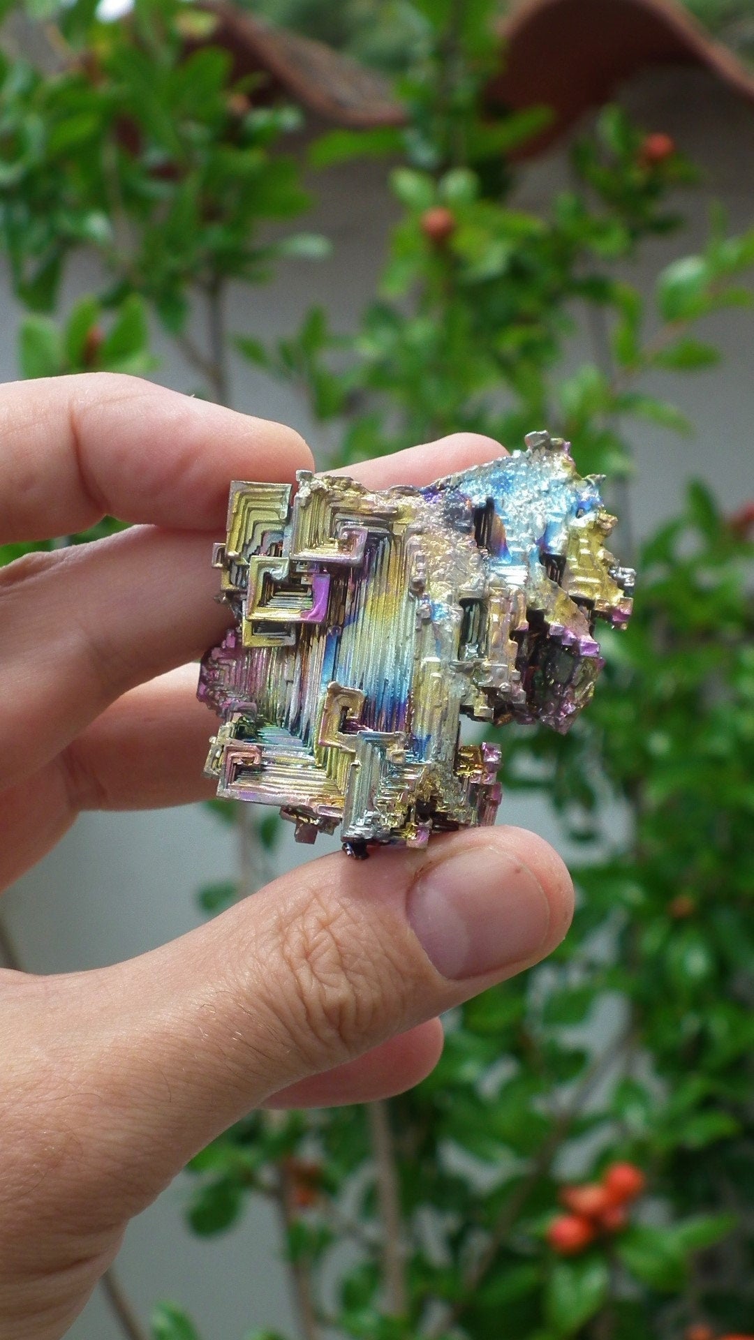 Bismuth crystal