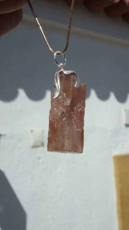 Aragonite necklace / Aragonite crystal