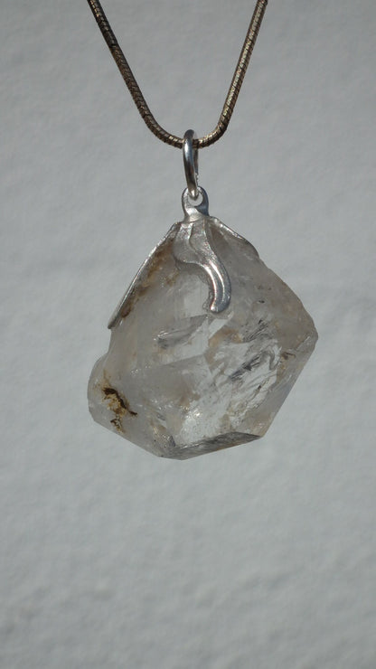 Herkimer diamond necklace // XXL Herkimer diamond necklace