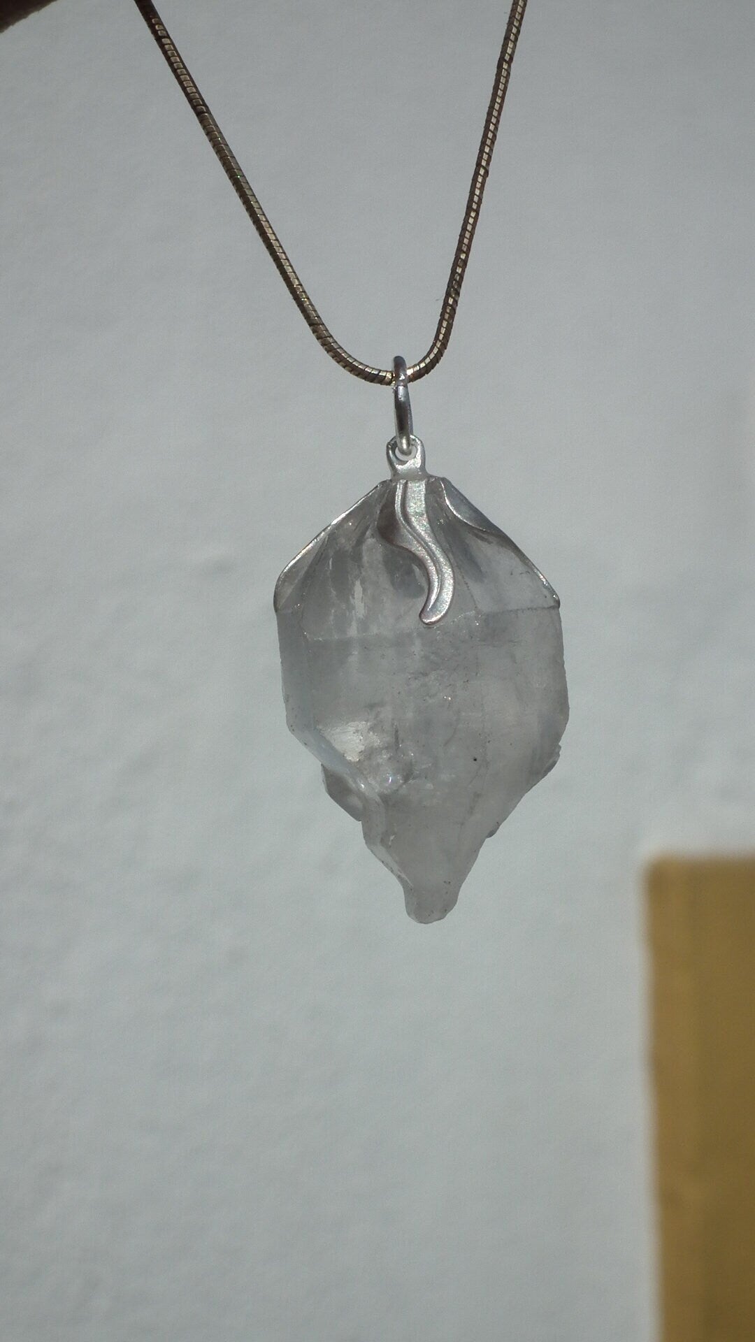 Herkimer diamond necklace // XXL Herkimer diamond necklace
