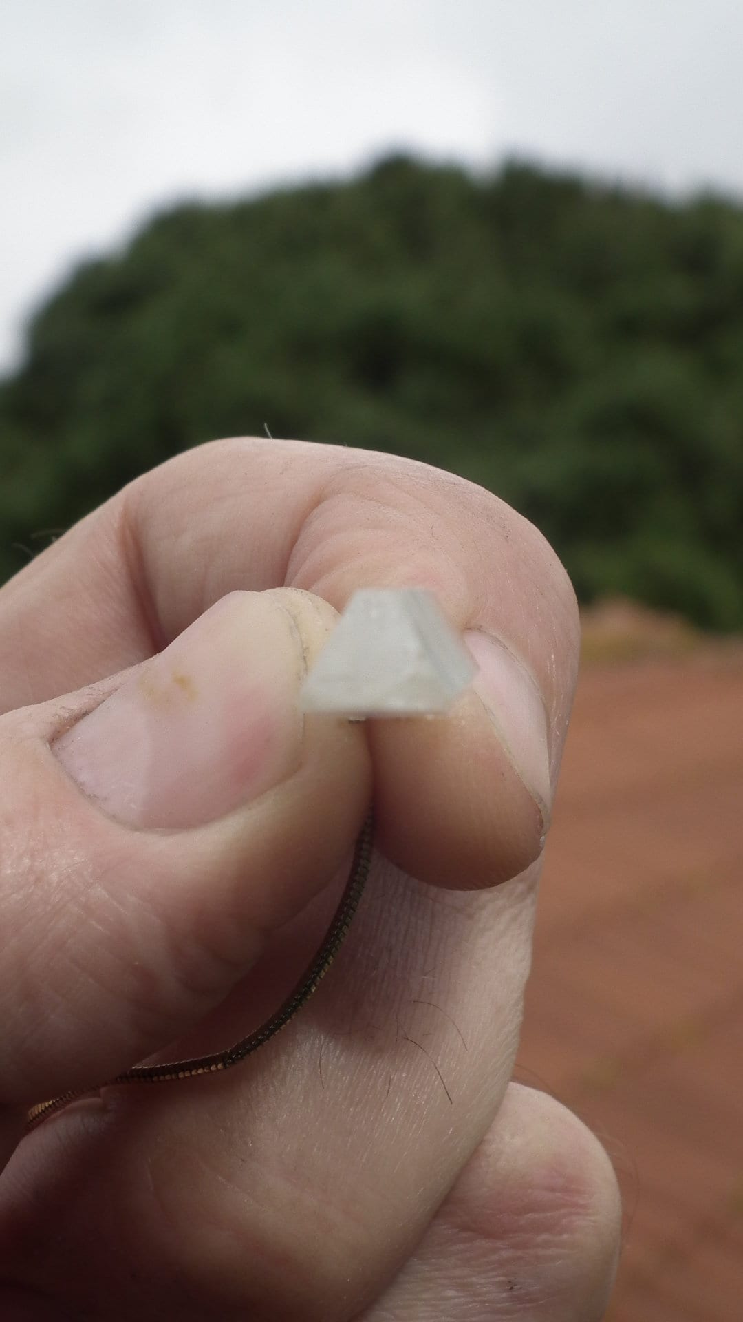 Lemurian Quartz pendant from Brazil