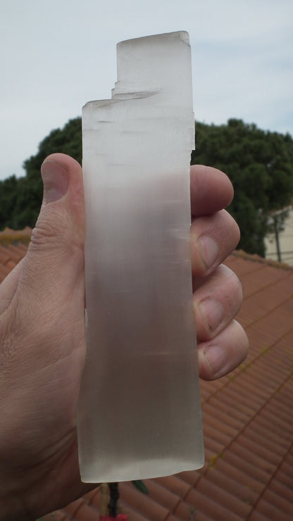 Selenite crystal // Selenite slab // Raw selenite