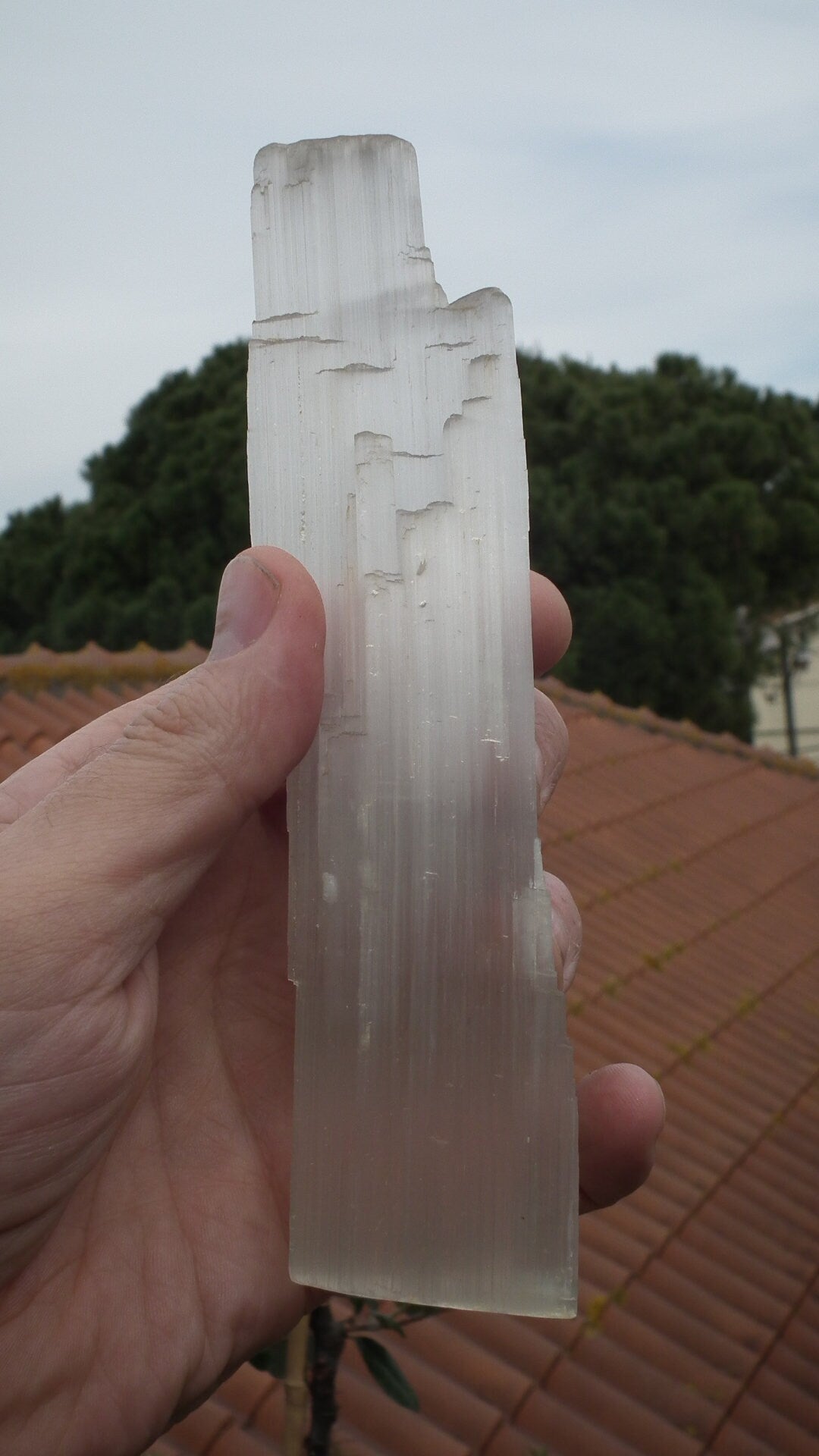 Selenite crystal // Selenite slab // Raw selenite