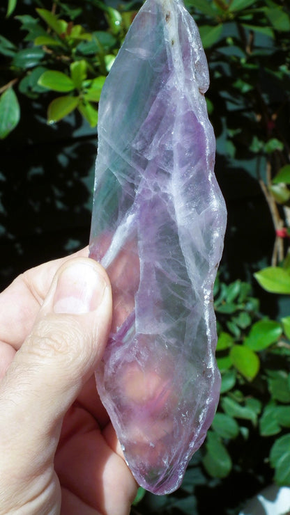 Rainbow Fluorite Slab