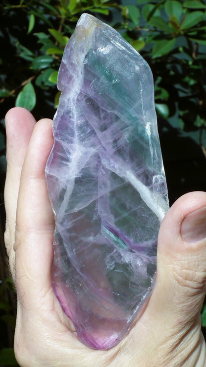 Rainbow Fluorite Slab